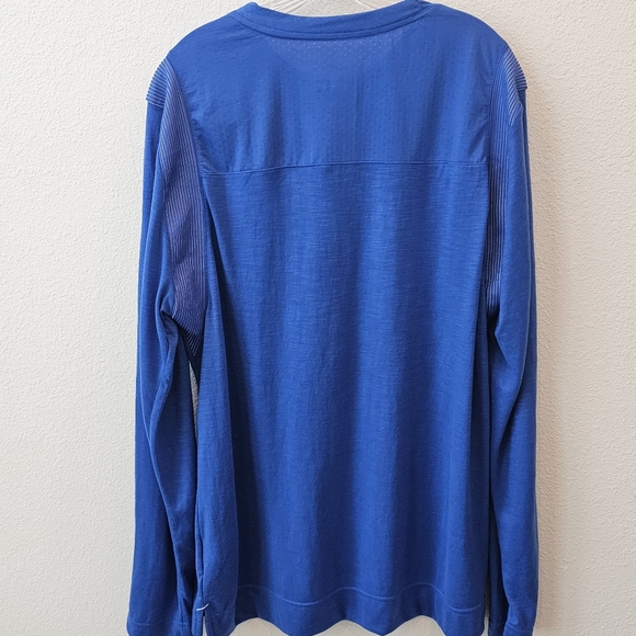 Nike Men's DRI-FIT Blue Football Long Sleeve Tee Sz XL NWT - Picture 5 of 8